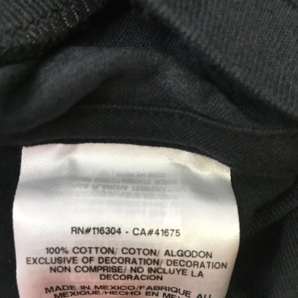 Converse Mens Graphic T-Shirt Black White Spell Out Standard Fit Cotton S New - Picture 4 of 6